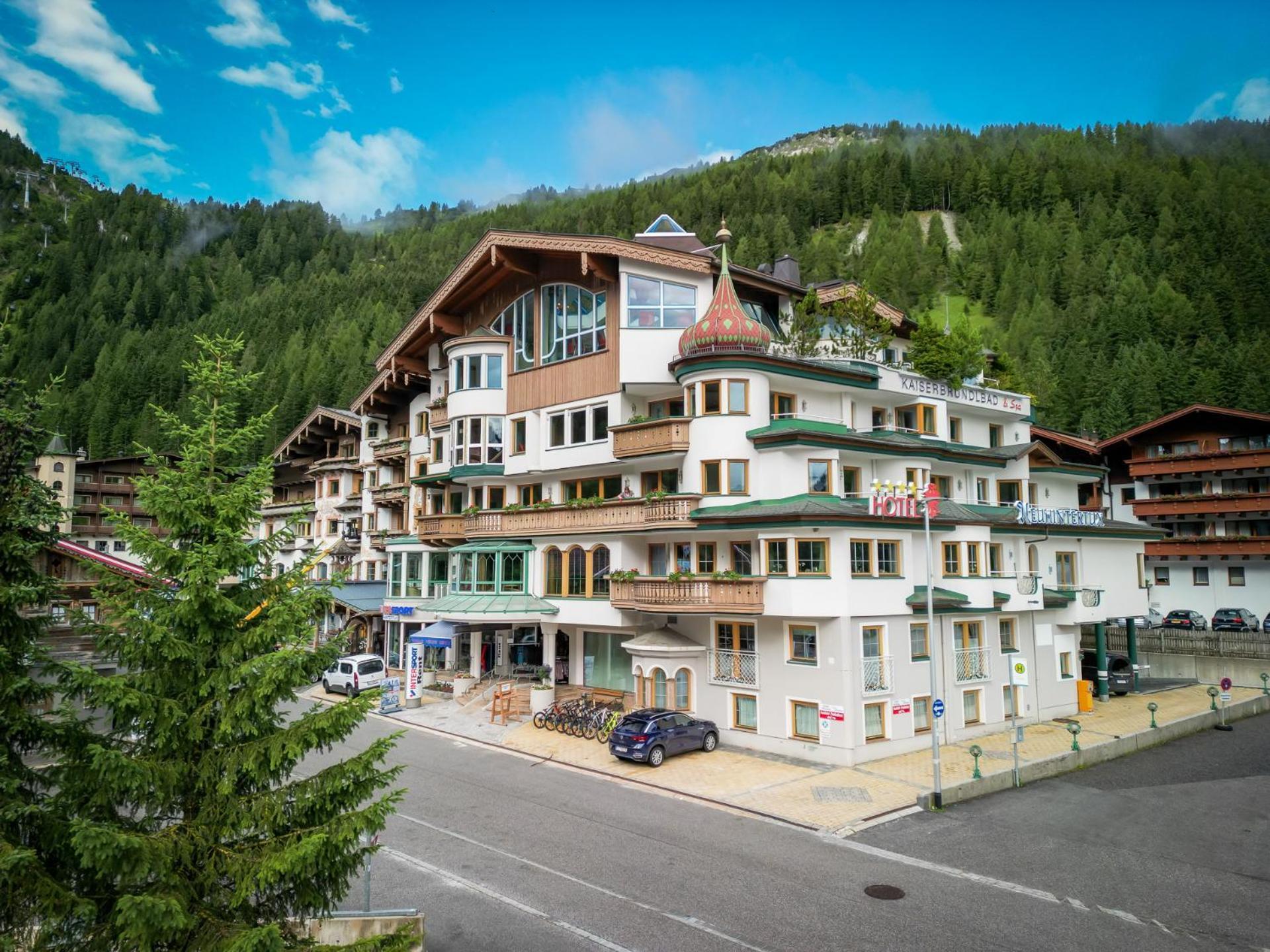 Hotel Neuhintertux Tux Exterior foto